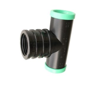 Full Flow Female Combination Tee 20mm X 3/4 In